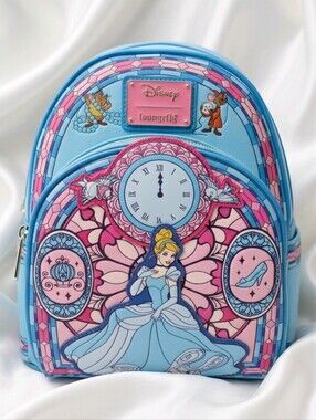 Loungefly x Disney Cinderella Stained Glass Mini Backpack